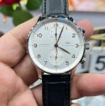 ZF Factory IWC Portugieser Chronograph Real Picture White Dial Replica Watch